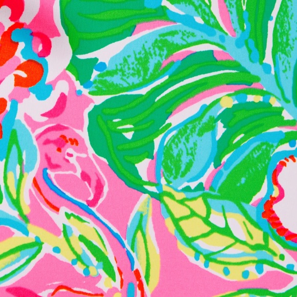 {Lilly Pulitzer} Brand New Ledger Halter One Piece Swimsuit - Picture 4 of 9